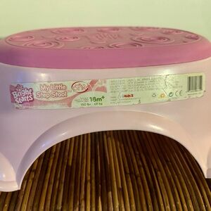 Pink Step Stool for Kids
